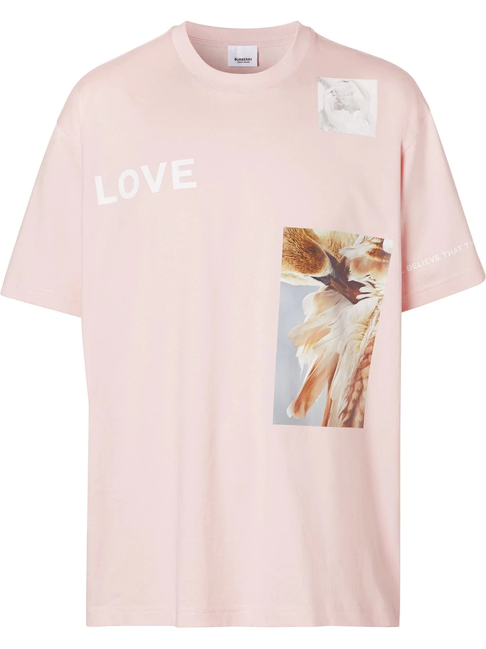 Love Swan printed T-shirt - 1