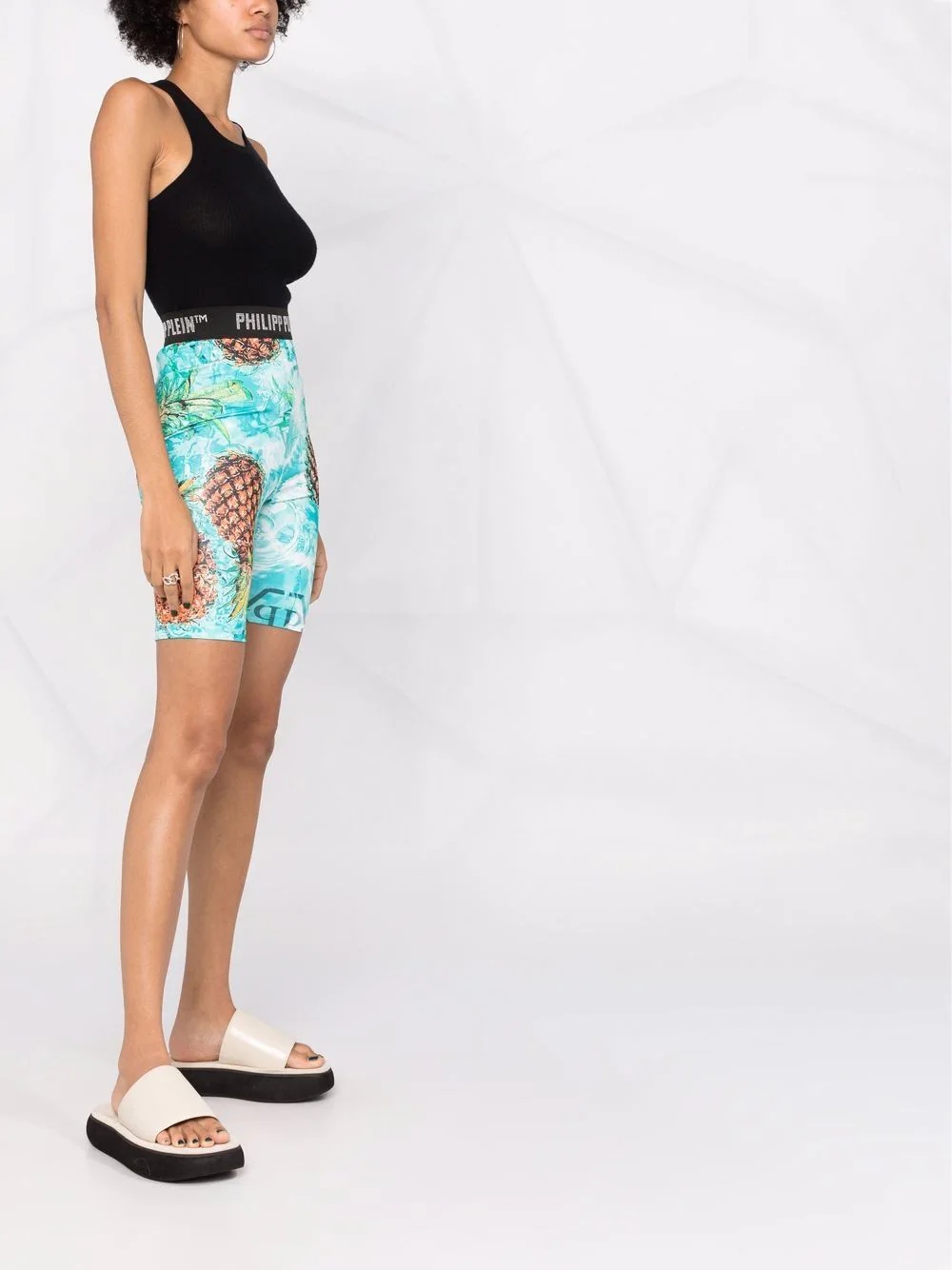 Pineapple Stones Stones cycling shorts - 4