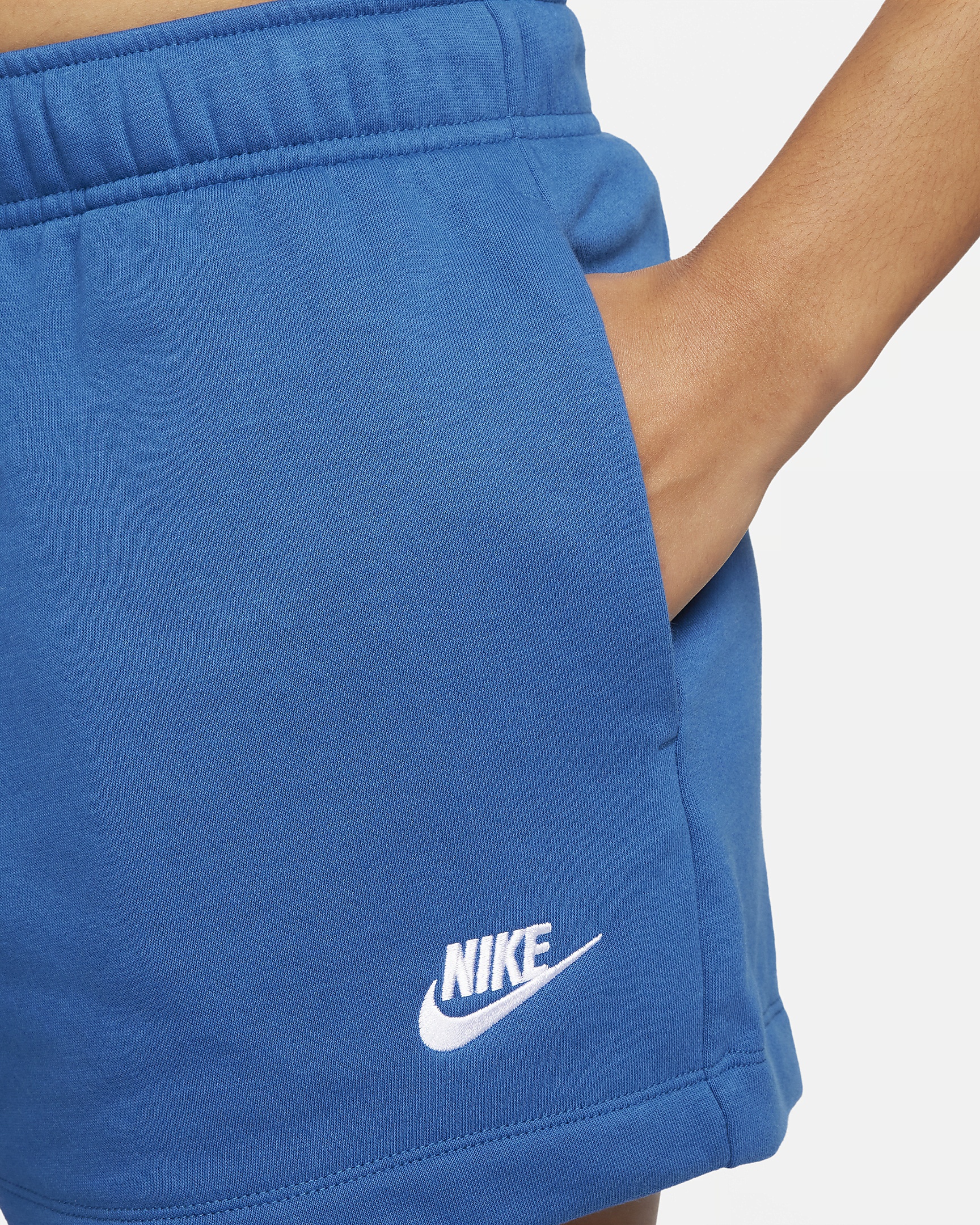 Women's Nike Sportswear Club Fleece Mid-Rise Shorts - 4