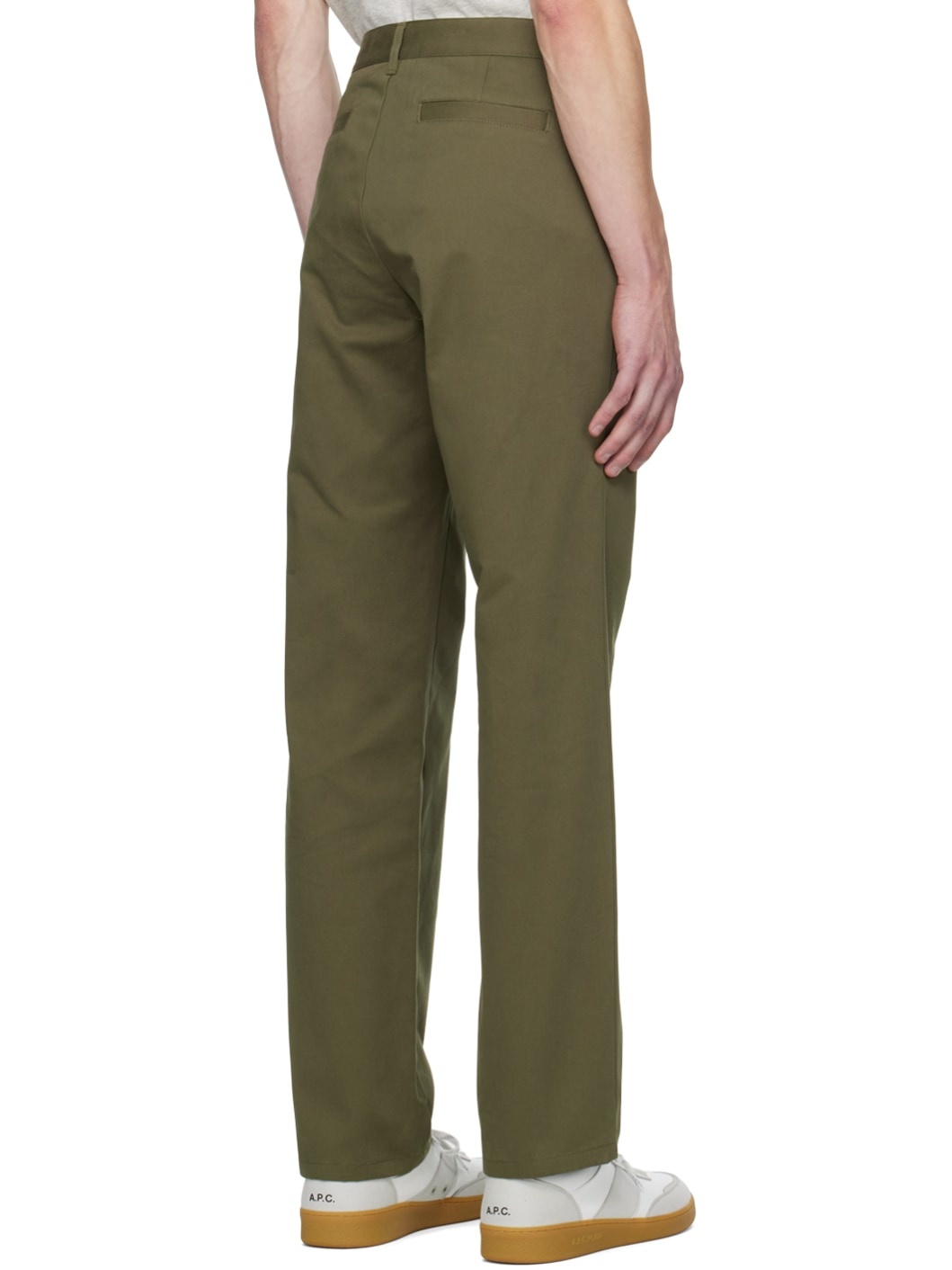 Khaki Ville Trousers - 3