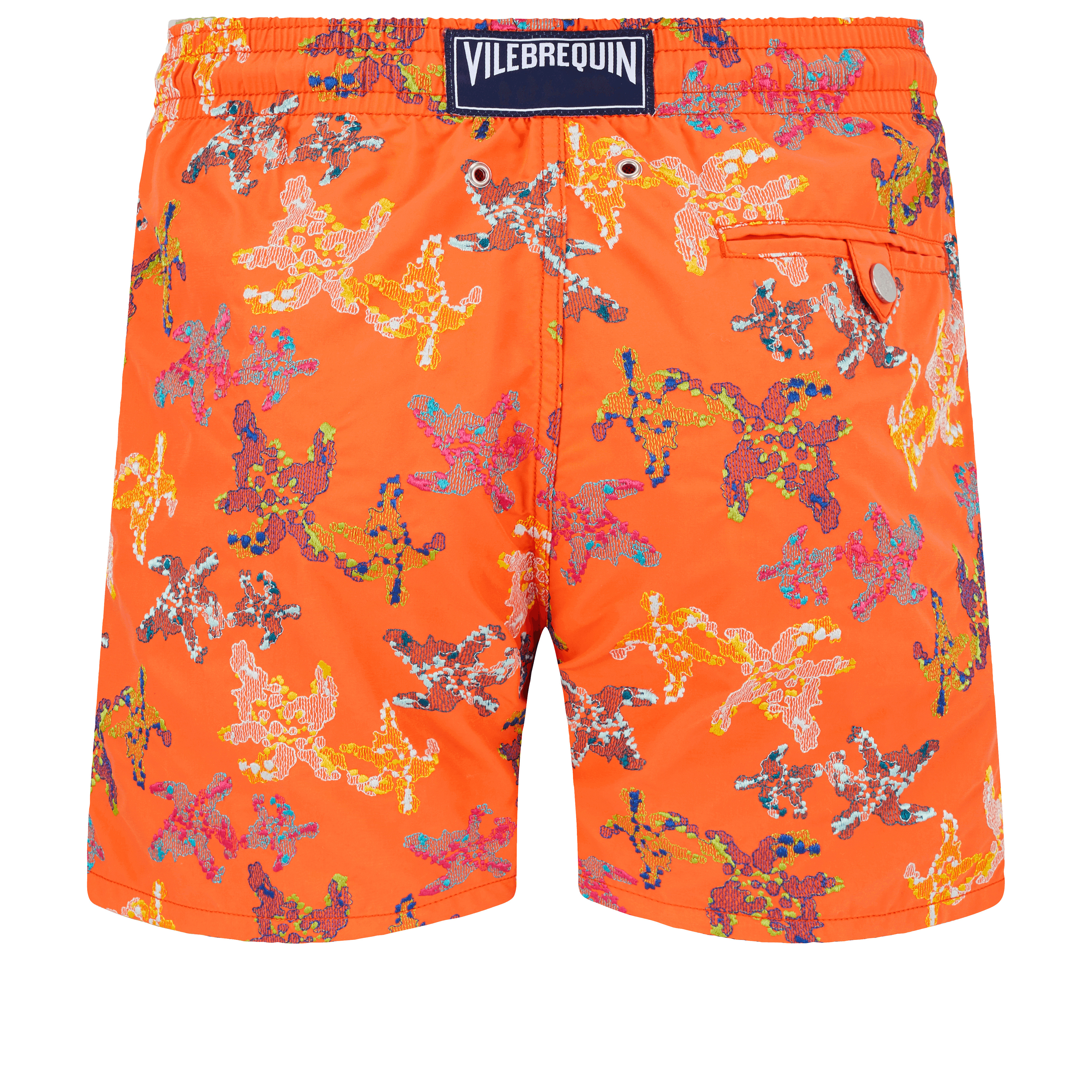 Men Swimwear Embroidered Water Colour Turtles - Limited Edition - 2