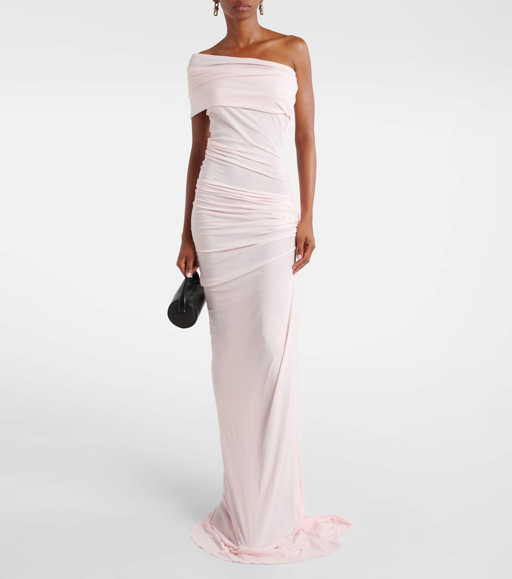 Pillar cotton-blend jersey maxi dress - 2