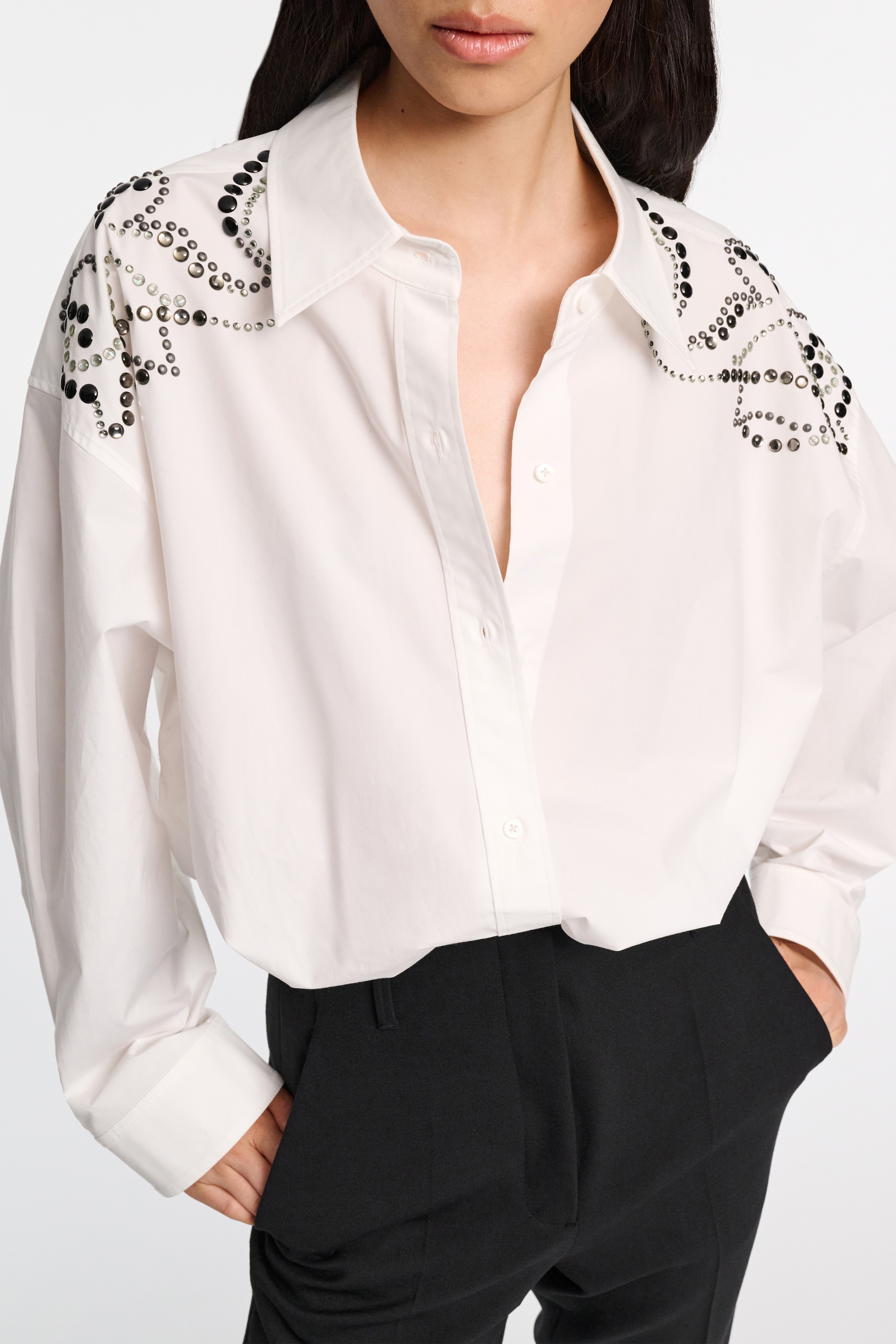 POPLIN POWER blouse - 7