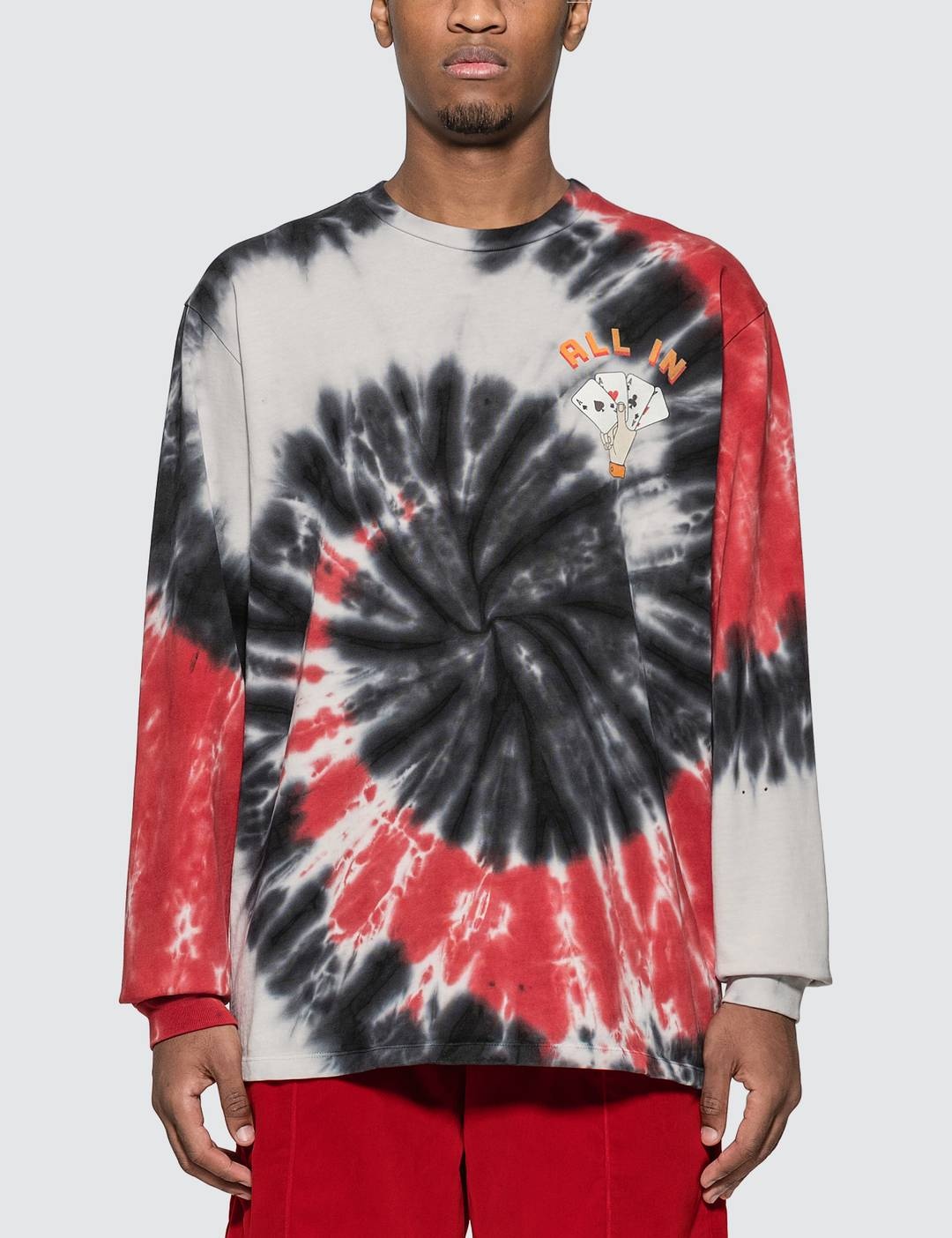 Dealers Spiral Dye Long Sleeve T-shirt - 1