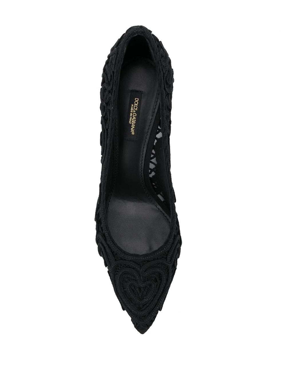 Cordonetto lace pumps - 4