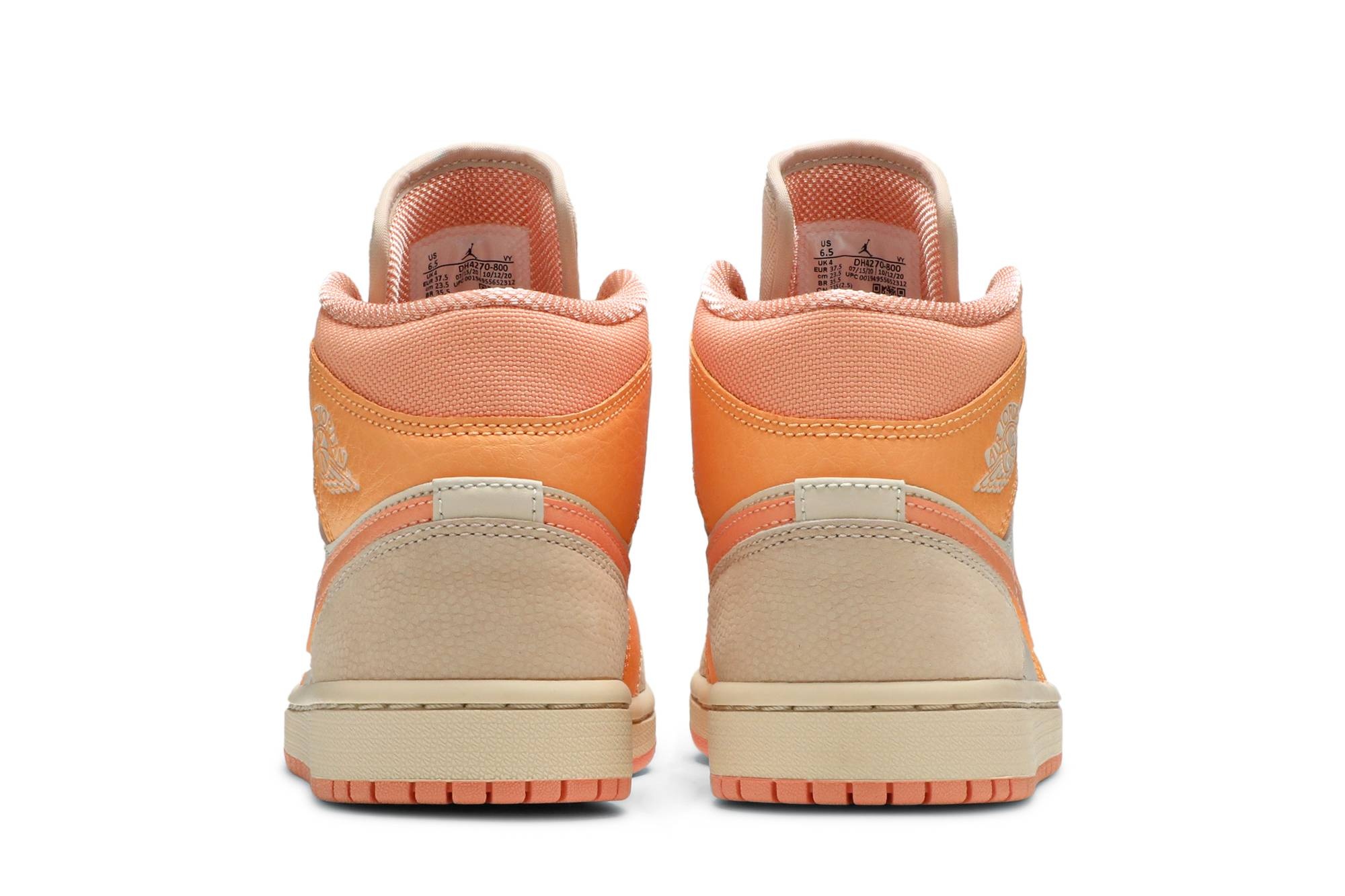 Wmns Air Jordan 1 Mid 'Apricot' - 6