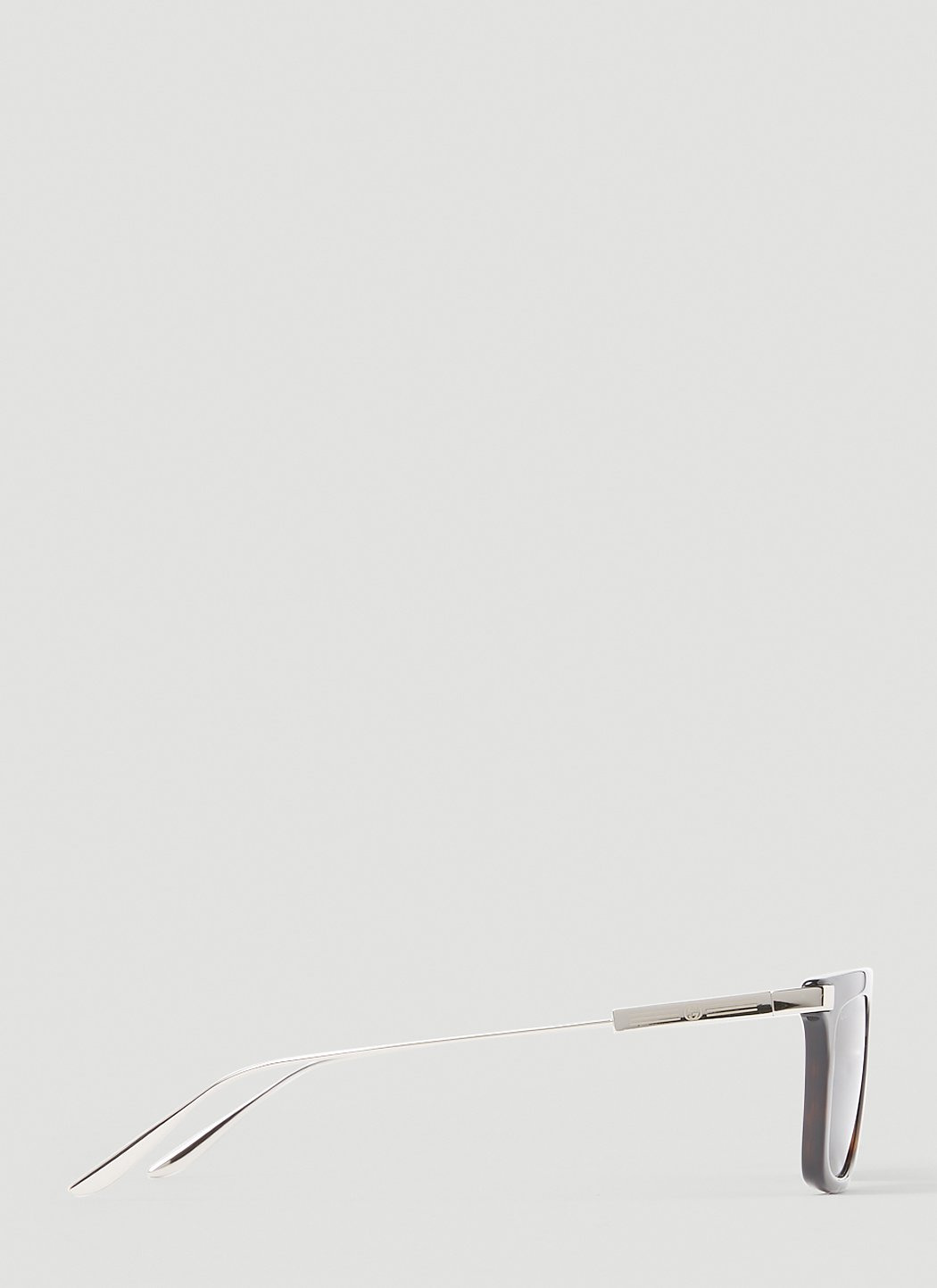 Gucci Men Tortoiseshell Rectangular Sunglasses - 3