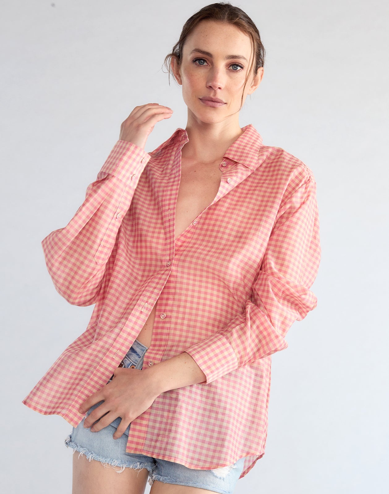 Geneva Silk Cotton Shirt - 4