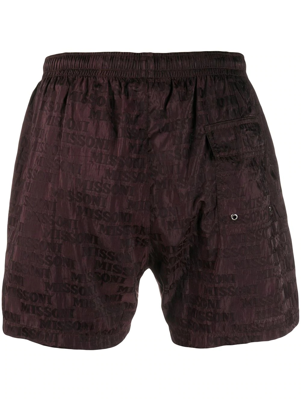 logo print swim shorts - 2