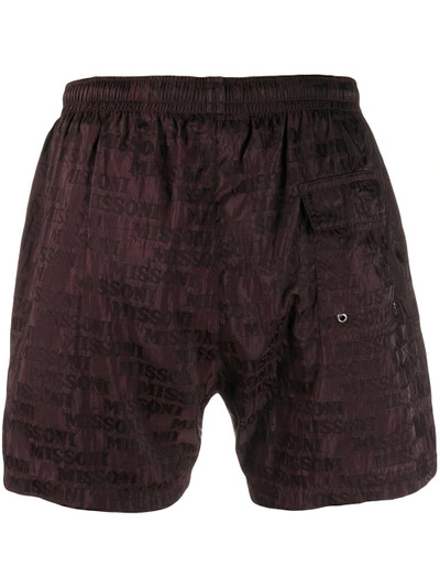 Missoni logo print swim shorts outlook