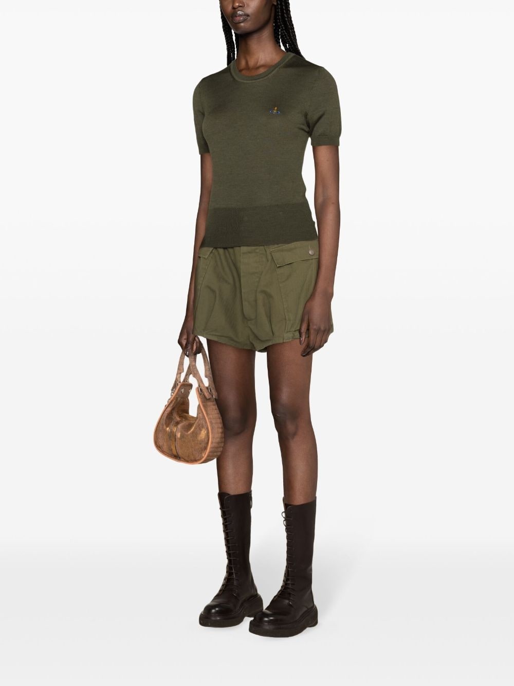 Bea Orb-embroidered T-shirt - 3