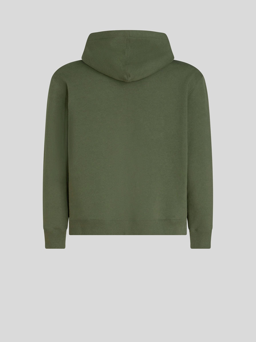 【送料&関税込】Etro Hooded Sweatshirt Etro HOODED SWEATSHIRT WITH LOGO | REVERSIBLE