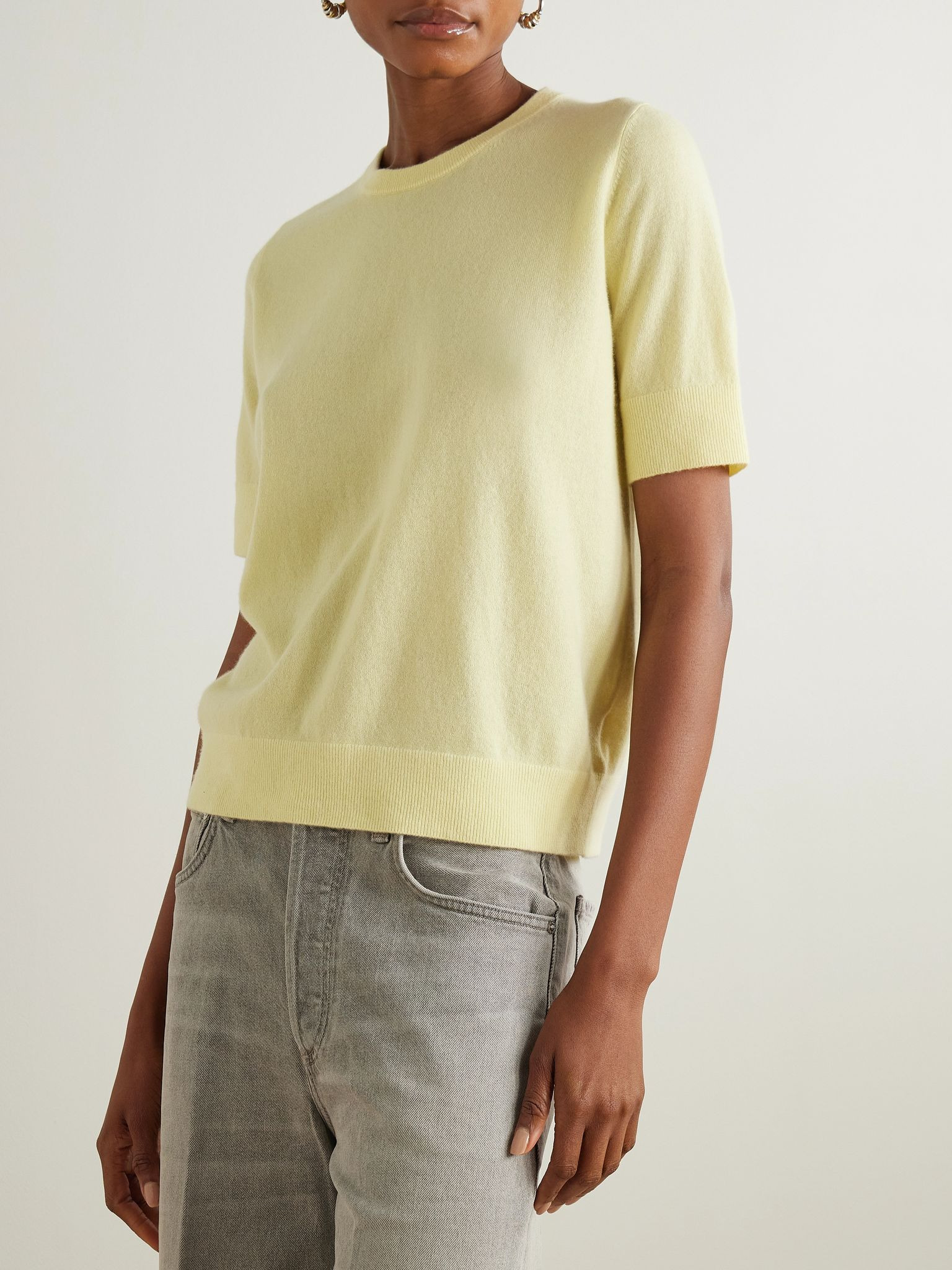 Gabby cashmere sweater Yellow - 3
