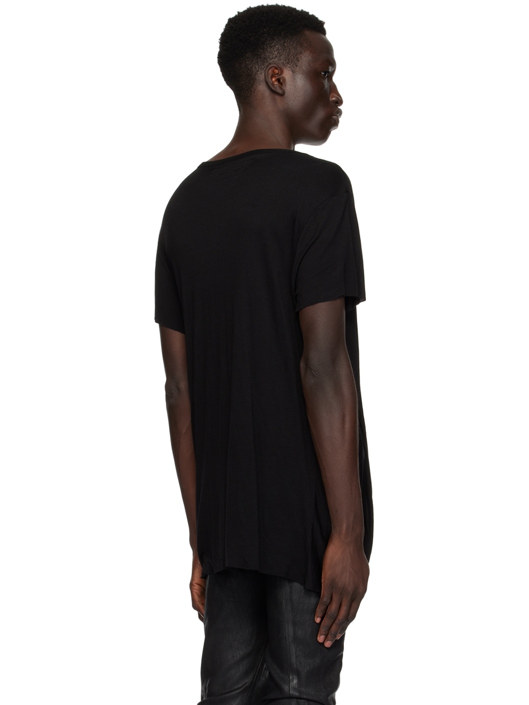 Black Drape T-Shirt - 3