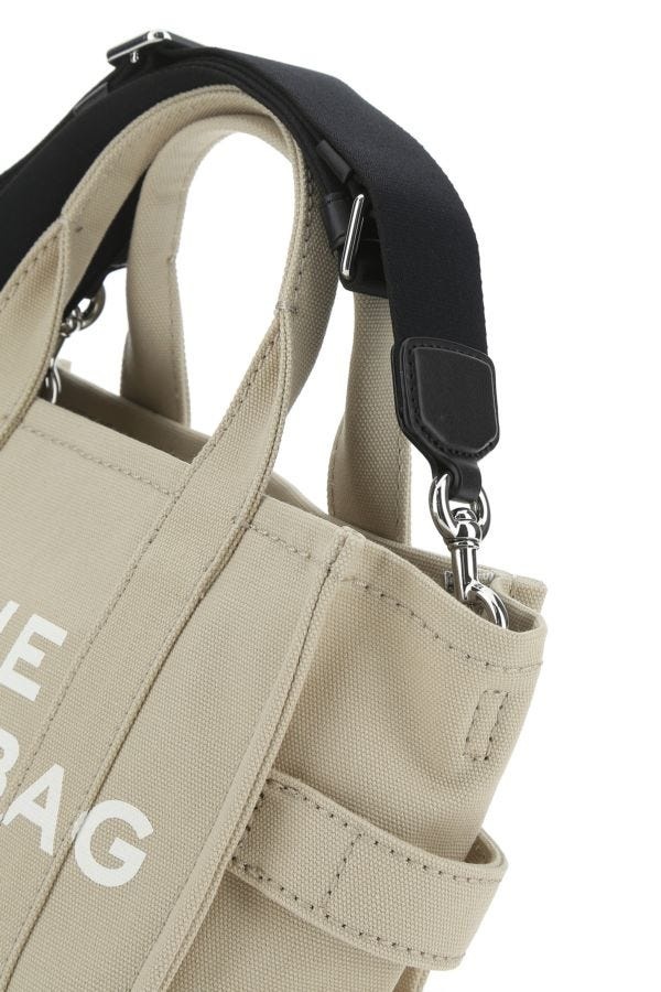 トートバッグ MARC JACOBS CAPPUCCINO CANVAS THE TOTE SHOPPING BAG Marc Jacobs Cappuccino canvas The Tote shopping bag - Tote