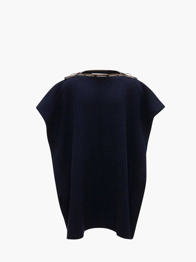 A.P.C. X JW ANDERSON - PONCHO SWANN - WOOL PONCHO 1