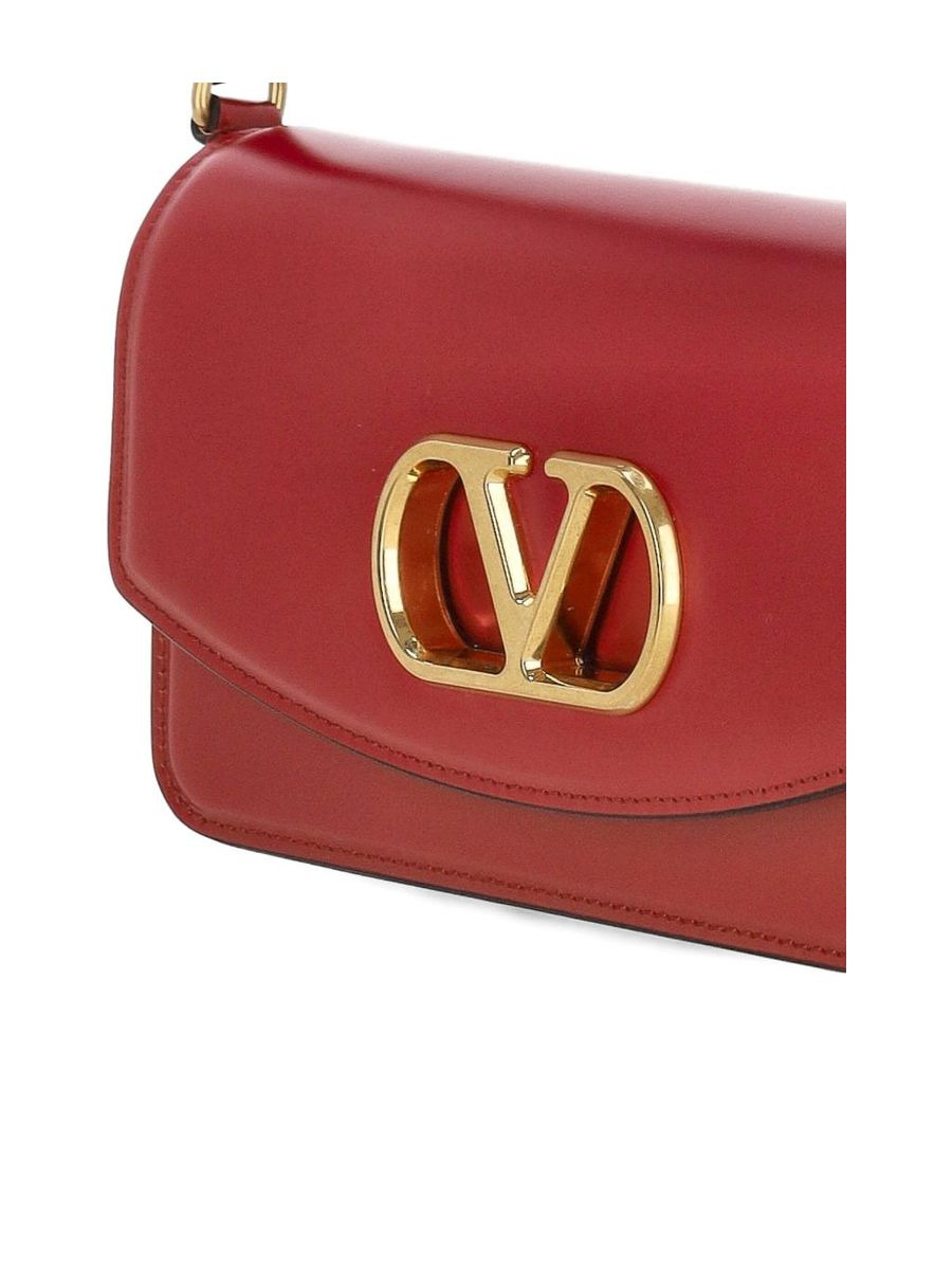 Vlogo Signature Small Vain Leather Clutch - 4