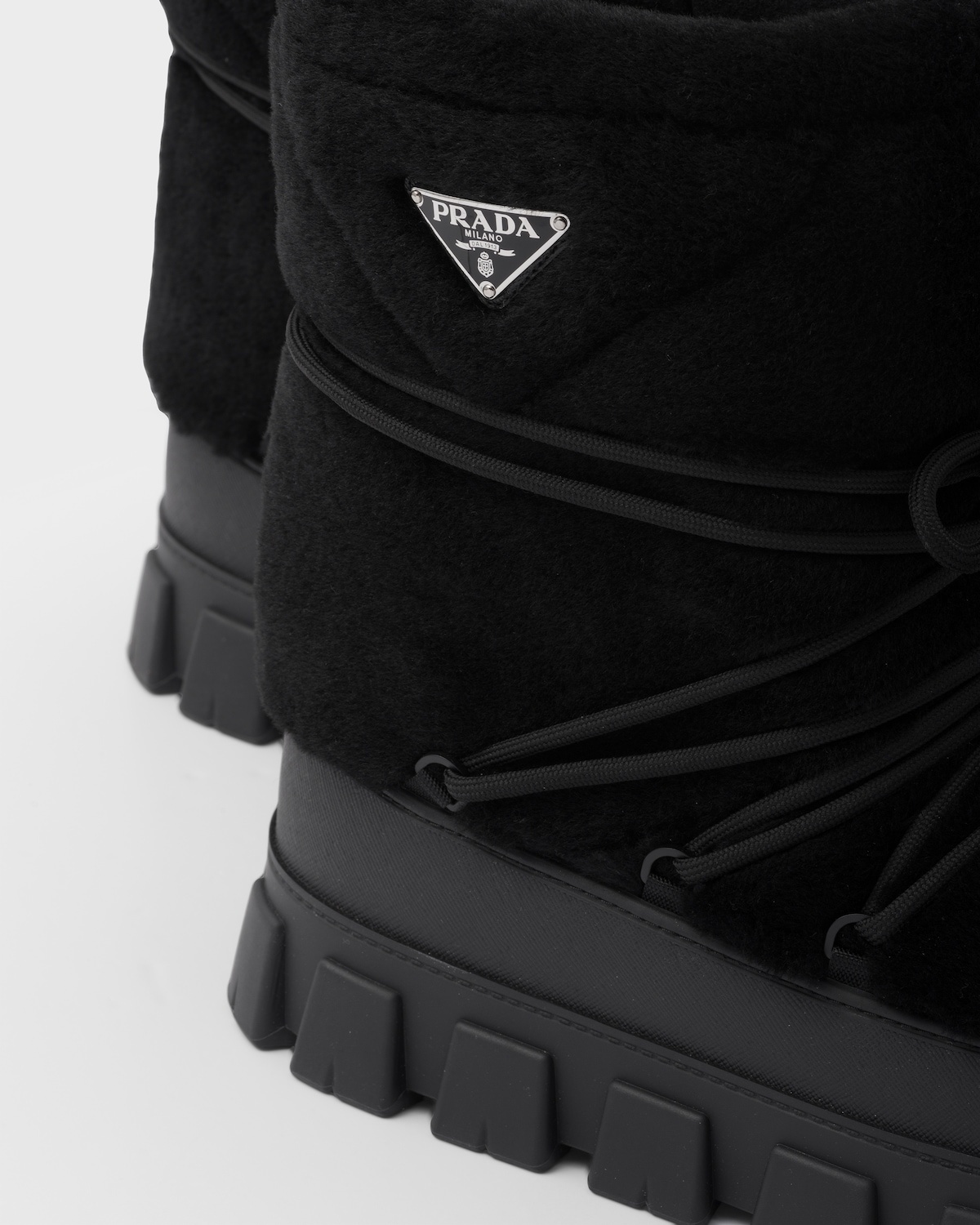 Shearling après ski booties - 5