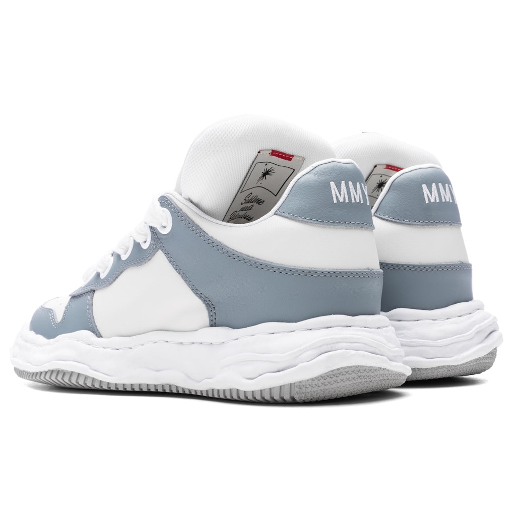 WAYNE LOW TOP SNEAKERS - GREY/WHITE - 3