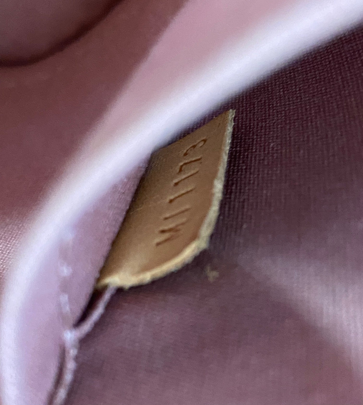 LOUIS VUITTON Monogram Vernis Alma BB Rose Velours M91585 Hand Shoulder Bag Pre owned - 12