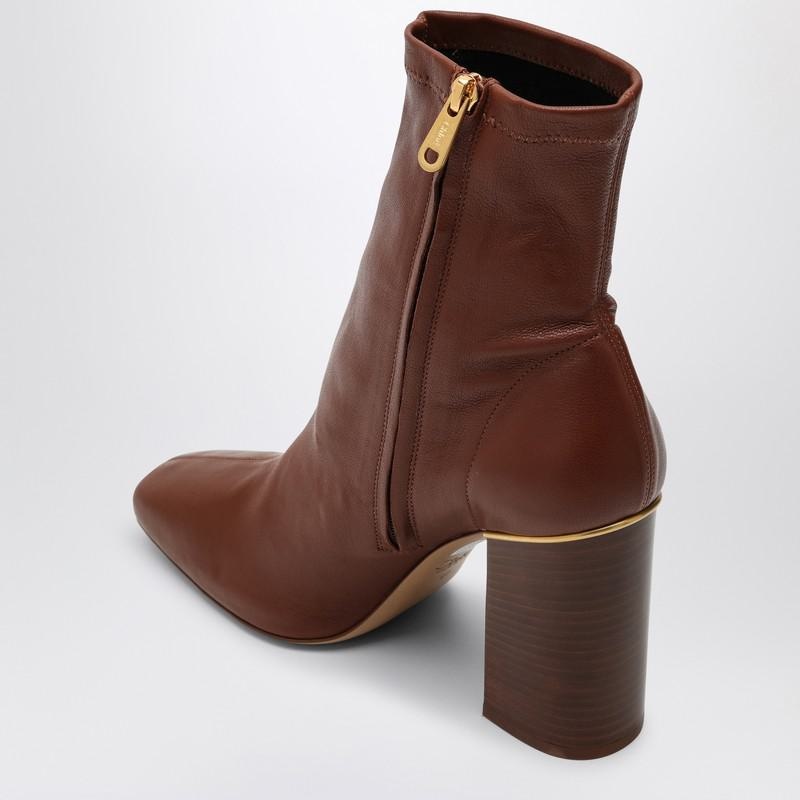 ショートブーツ・ブーティ CHLOE COGNAC-COLOURED AMBRE ANKLE BOOT Ambre leather ankle boots in brown - Chloe | Mytheresa