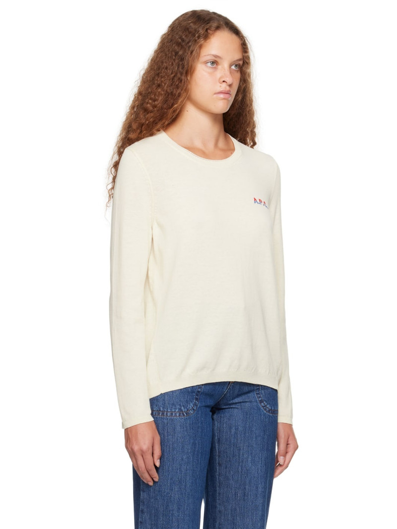 Off-White Embroidered Sweater 2