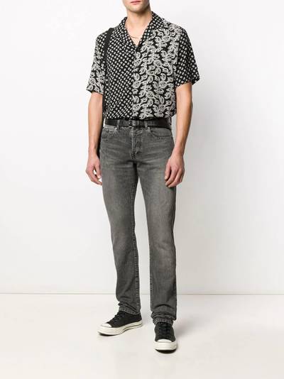 SAINT LAURENT faded effect jeans outlook