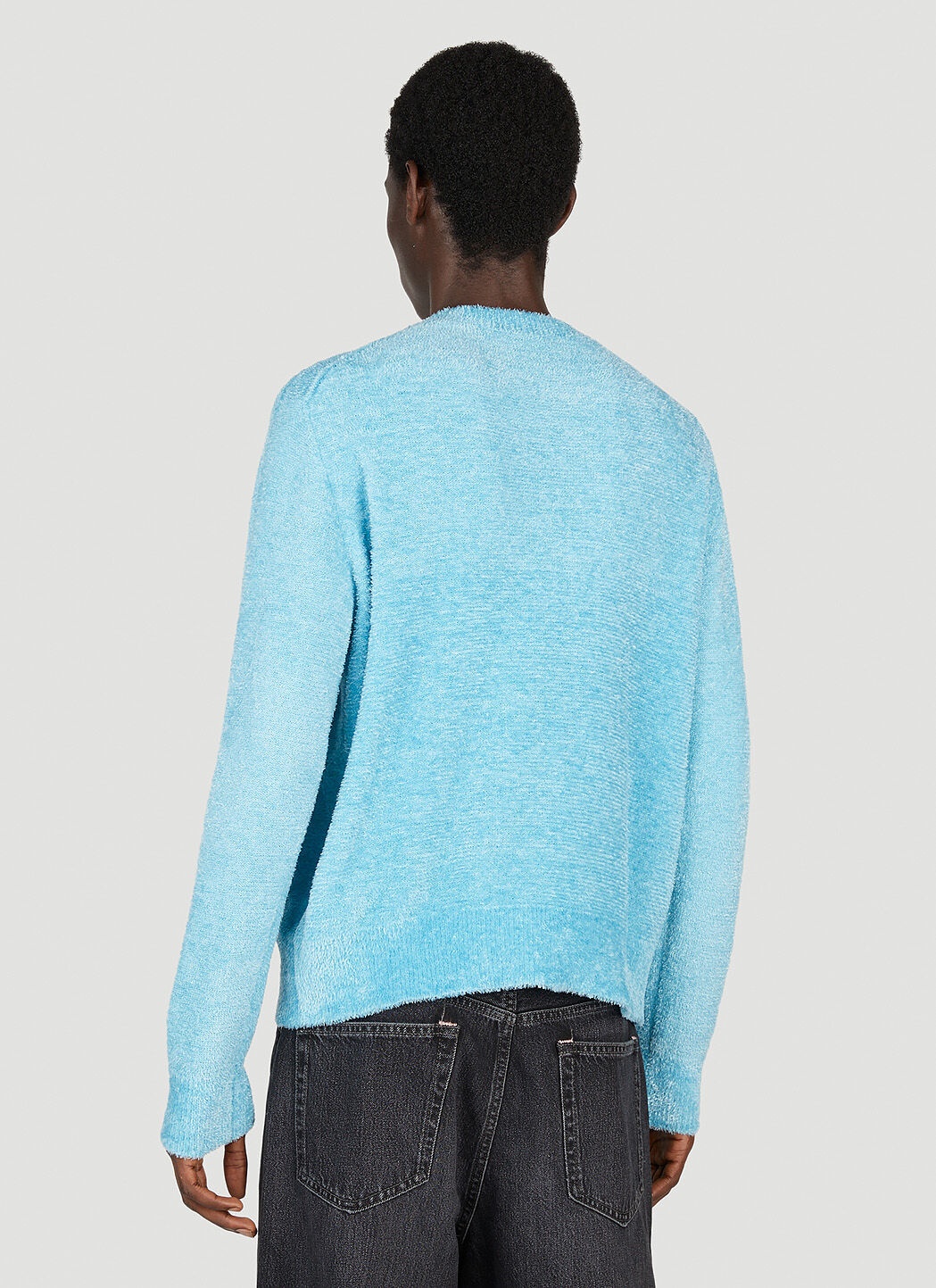 Face Patch Crewneck Sweater - 4