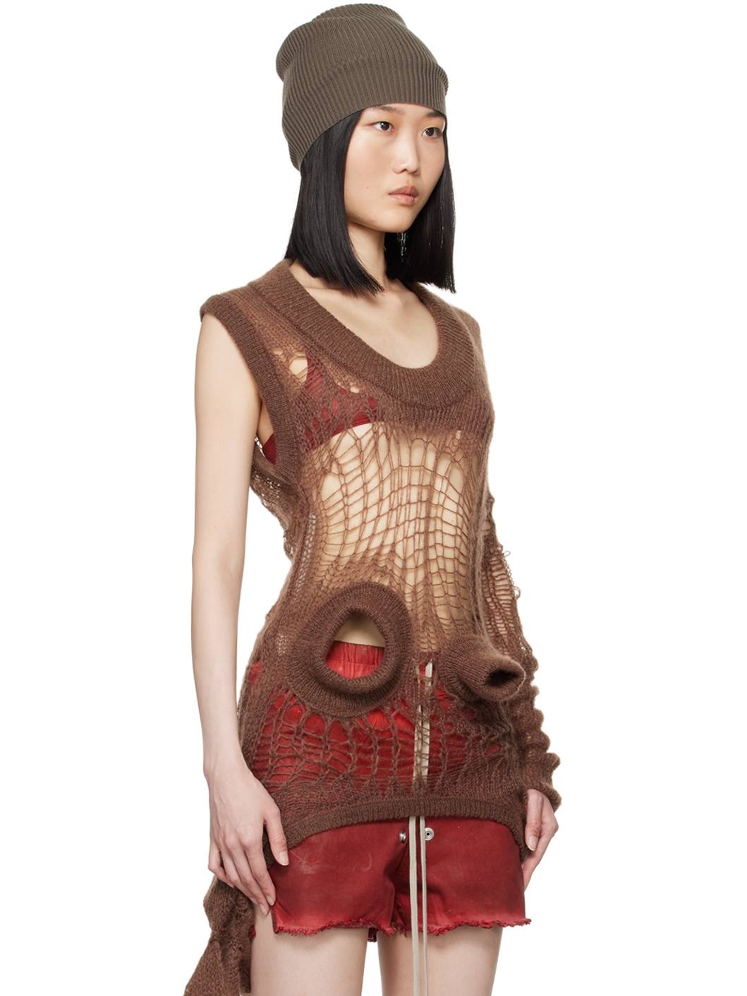 Brown Porterville Spider Banana Sweater - 2
