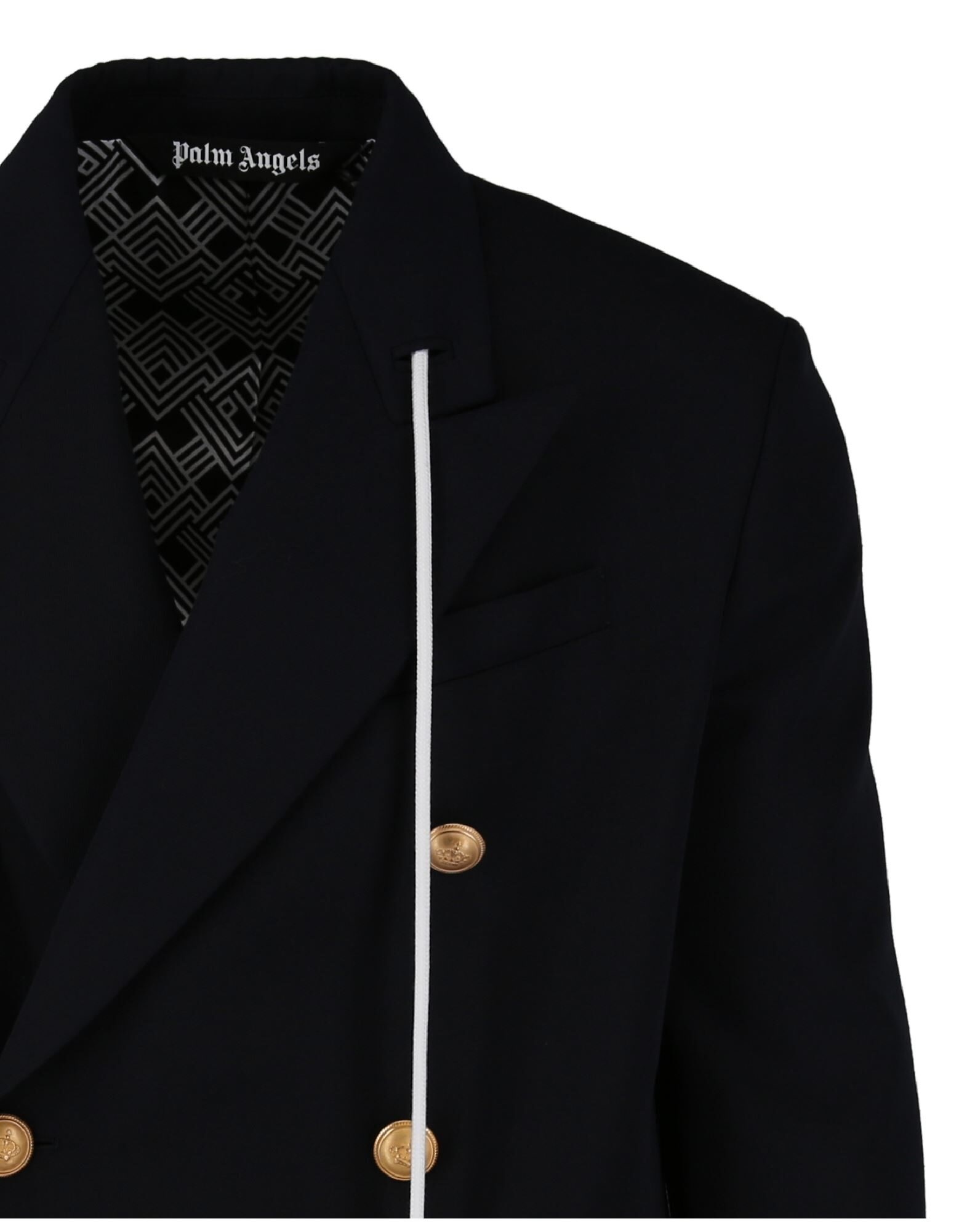 Blue Men's Blazer - 3