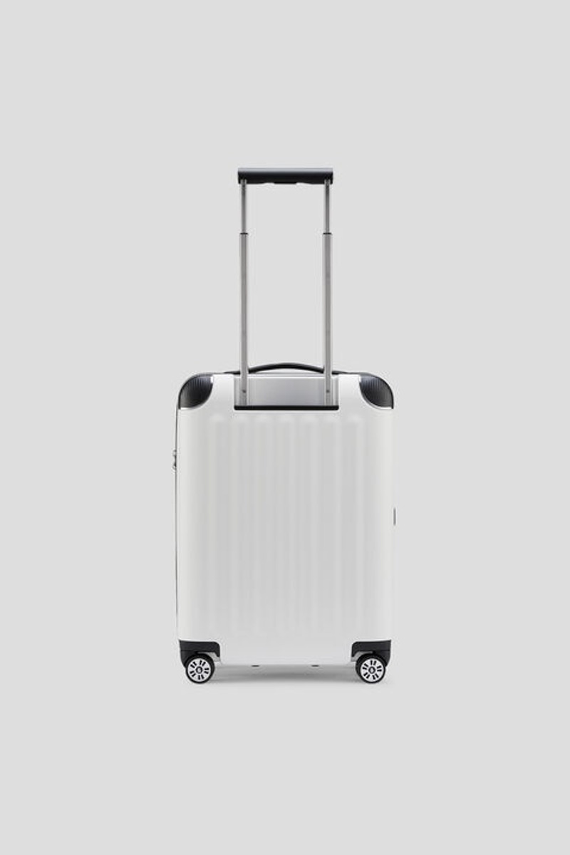 Piz Deluxe Small Hard shell suitcase in White 3