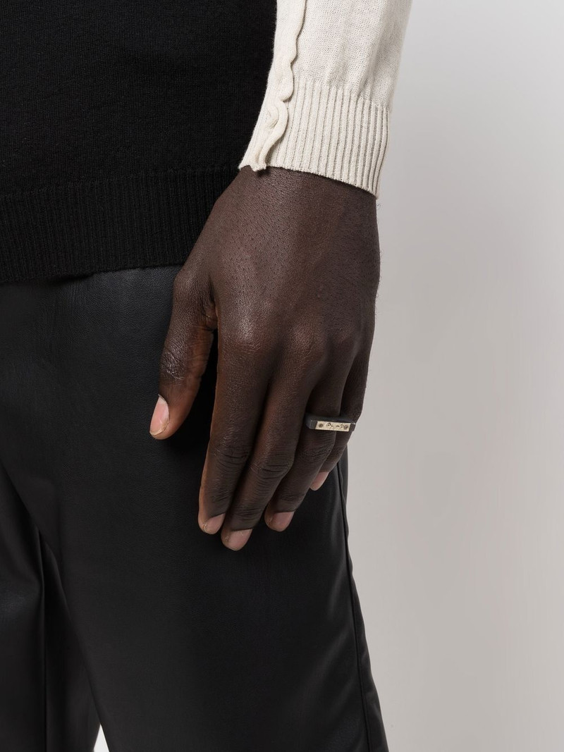 Parts of Four two-tone plate ring outlook