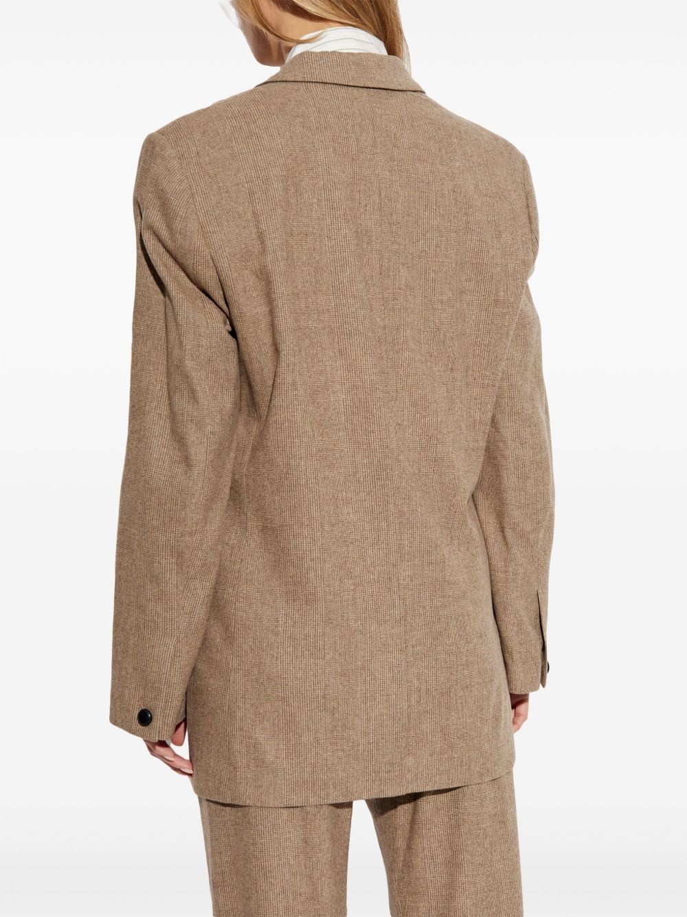 checked blazer - 4