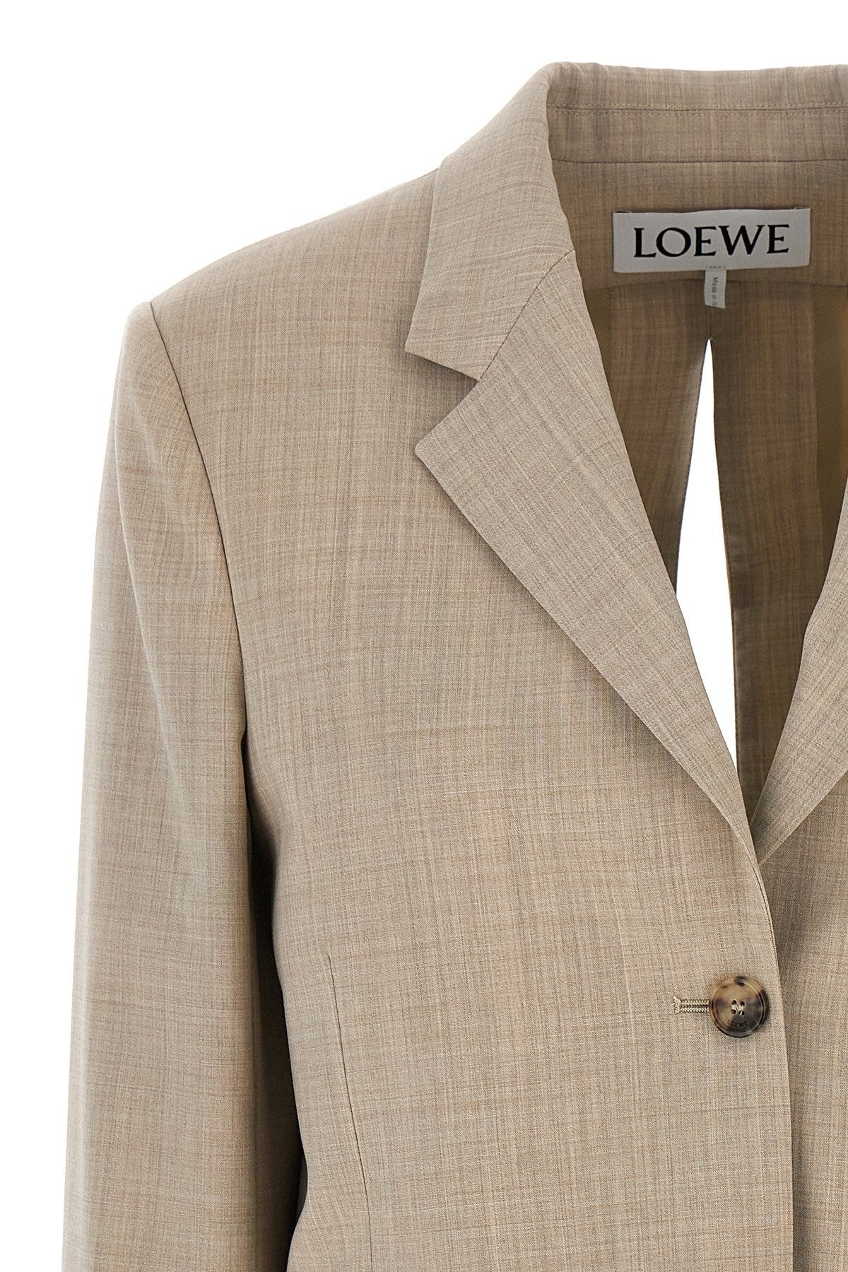 Loewe Women Tailored Blazer With Back Lace - 3