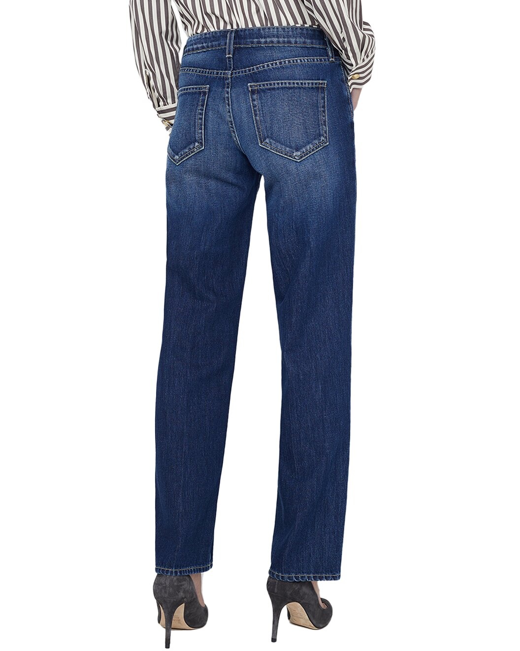 L'AGENCE Tatum Low-Rise Stovepipe Jean - 2