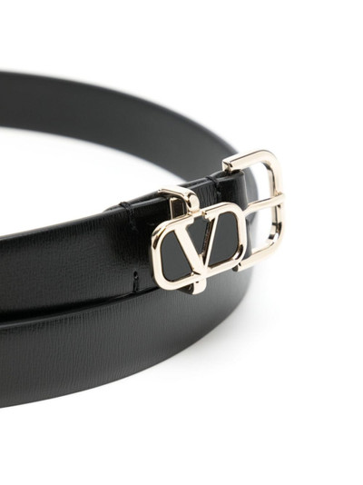 Valentino VLogo leather belt outlook