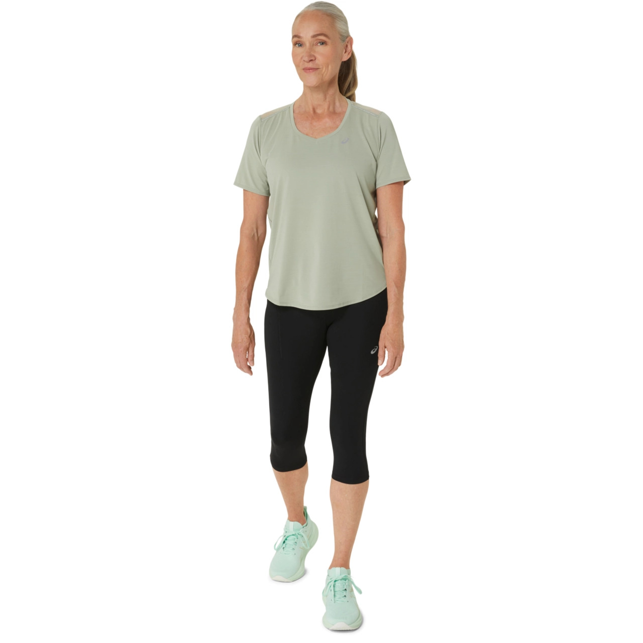 ROAD V-NECK SHORT SLEEVE TOP - 6