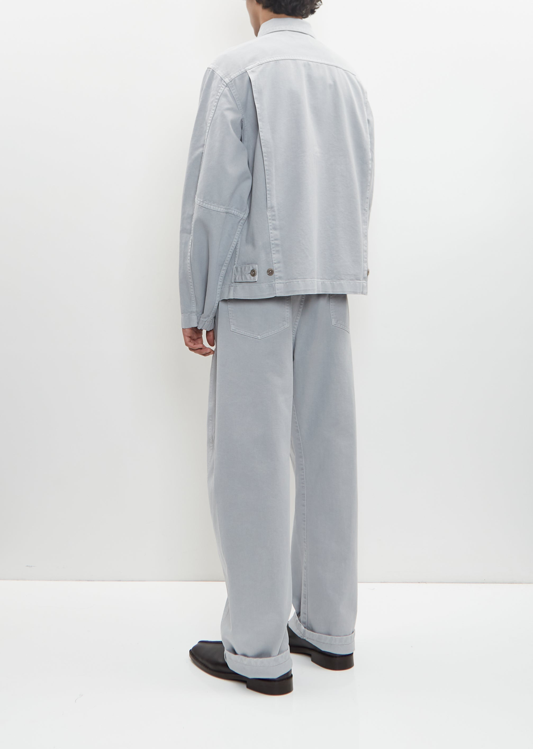 Denim Boxy Jacket - 4