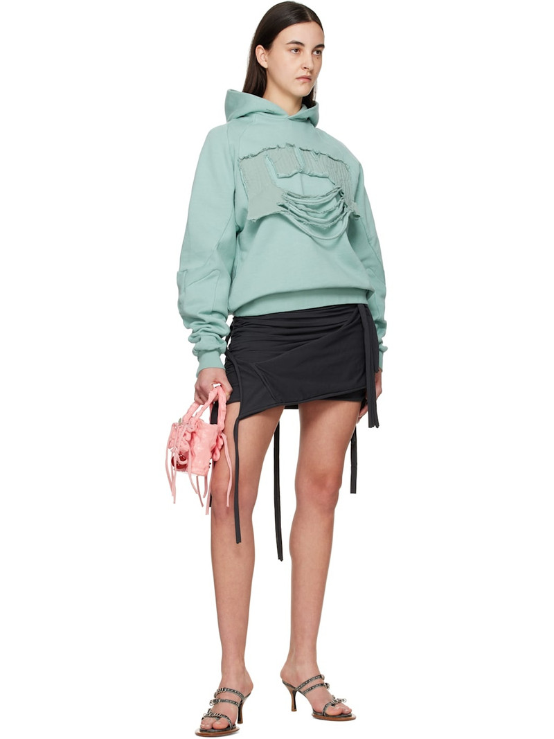 OTTOLINGER Black Drape Miniskirt outlook