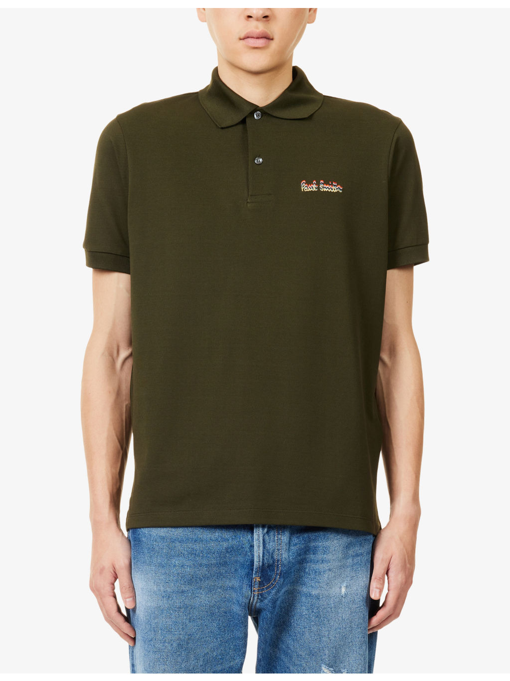 Logo-Embroidered Cotton-Pique Polo Shirt - 3