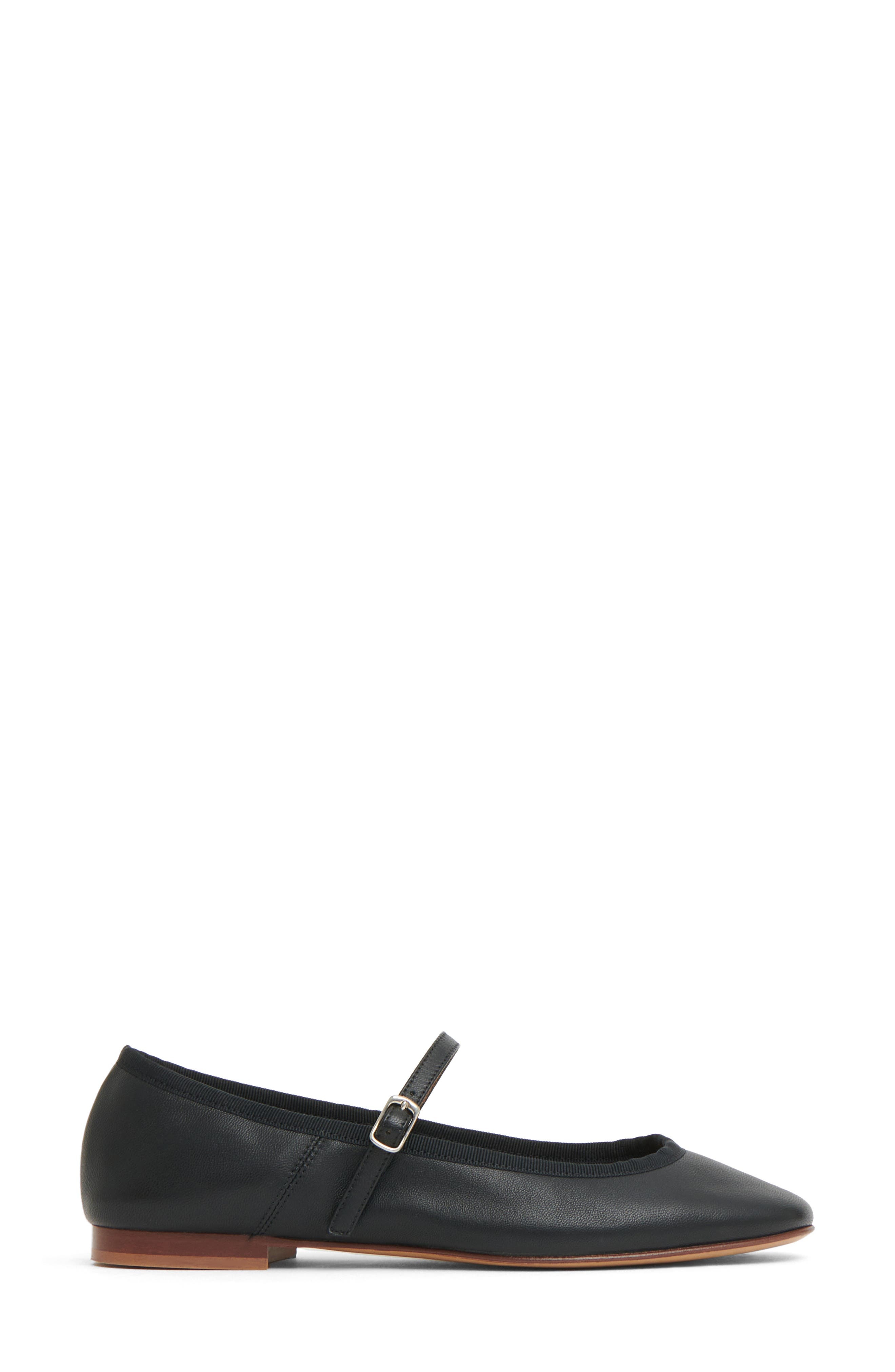 Mansur Gavriel Dance Mary Jane Flat in Black at Nordstrom - 3