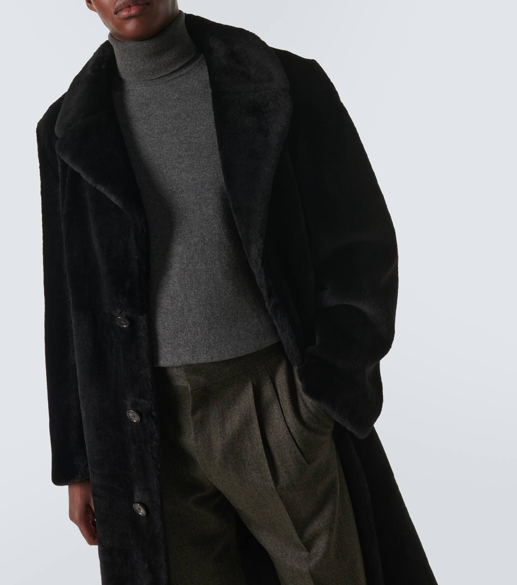 Cashmere turtleneck sweater - 5