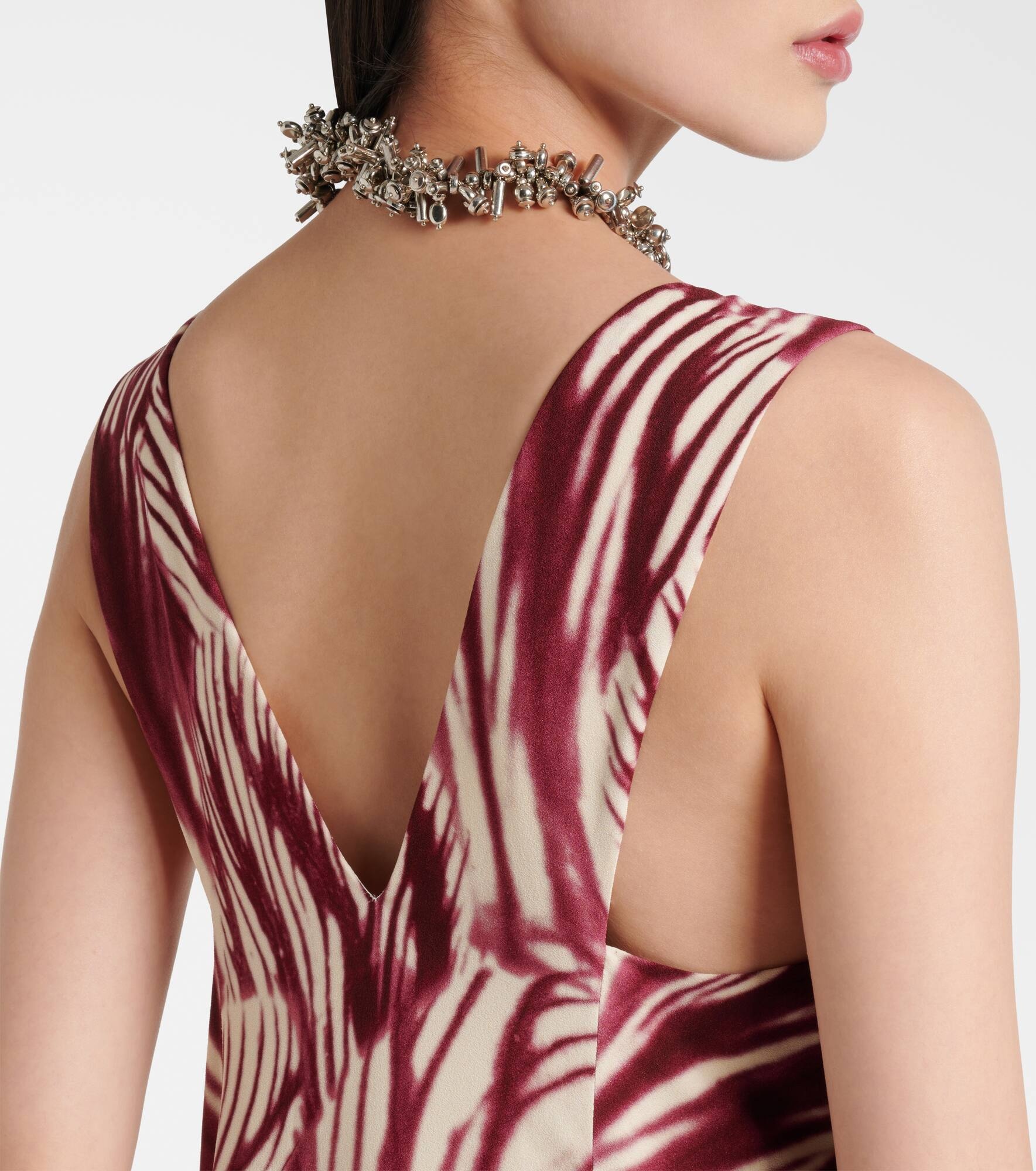 Printed maxi dress - 6