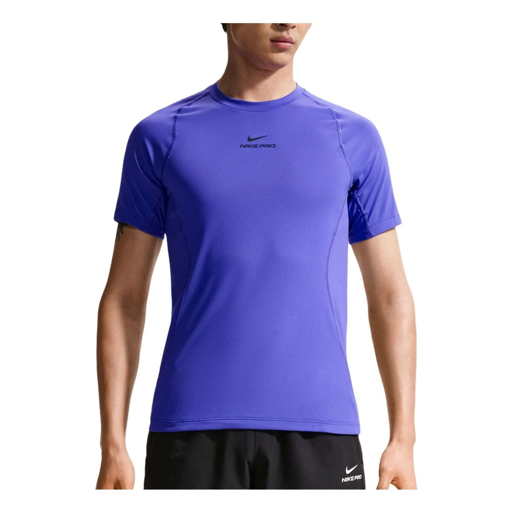 Nike Pro Training Dri-FIT T-Shirt 'Persian Violet Black' HV0410-510 - 1