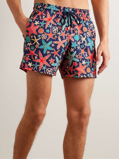 Vilebrequin Moorise Straight-Leg Mid-Length Printed Recycled Swim Shorts outlook