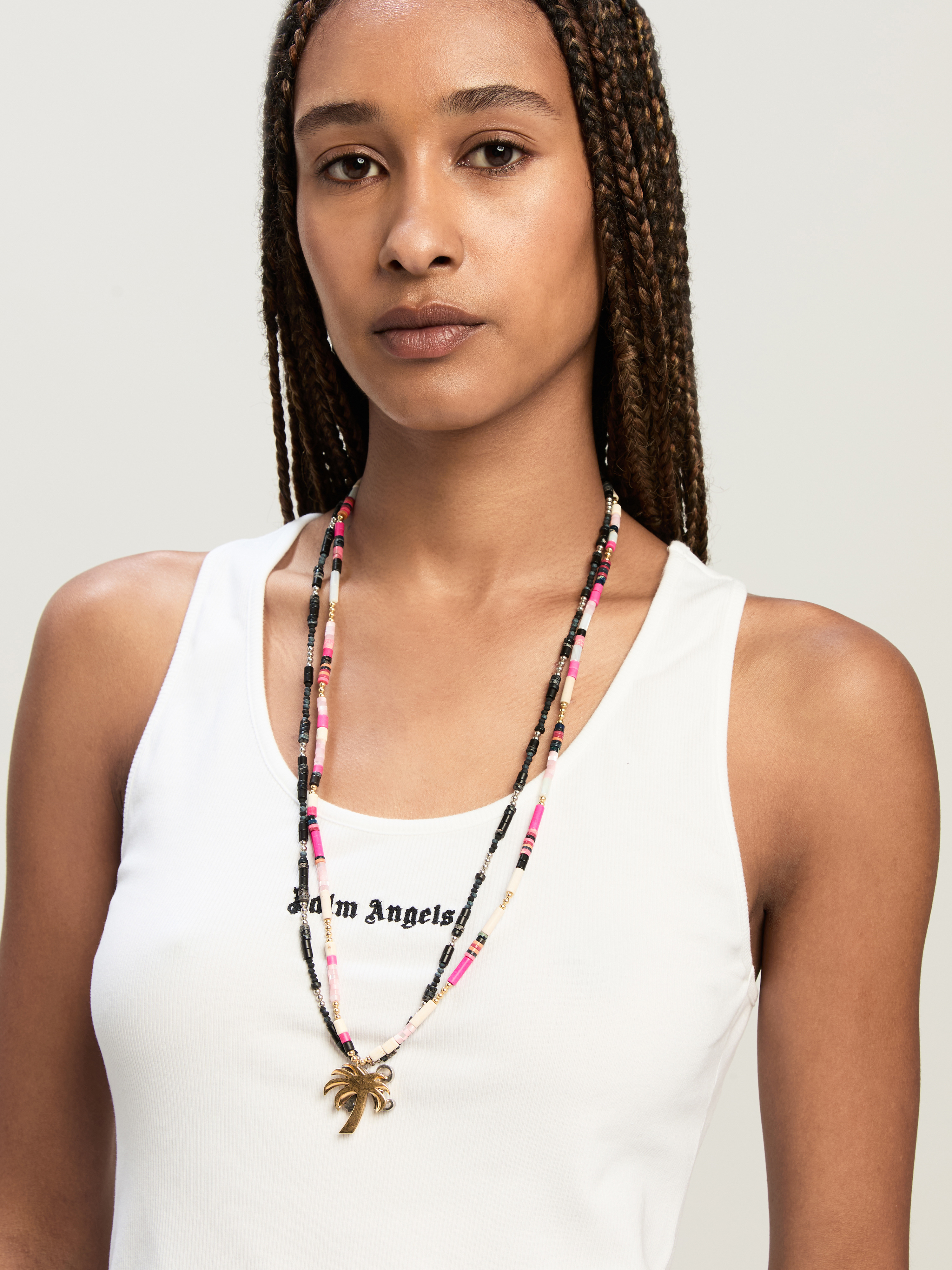 Classic Logo Rib Tank Top - 6