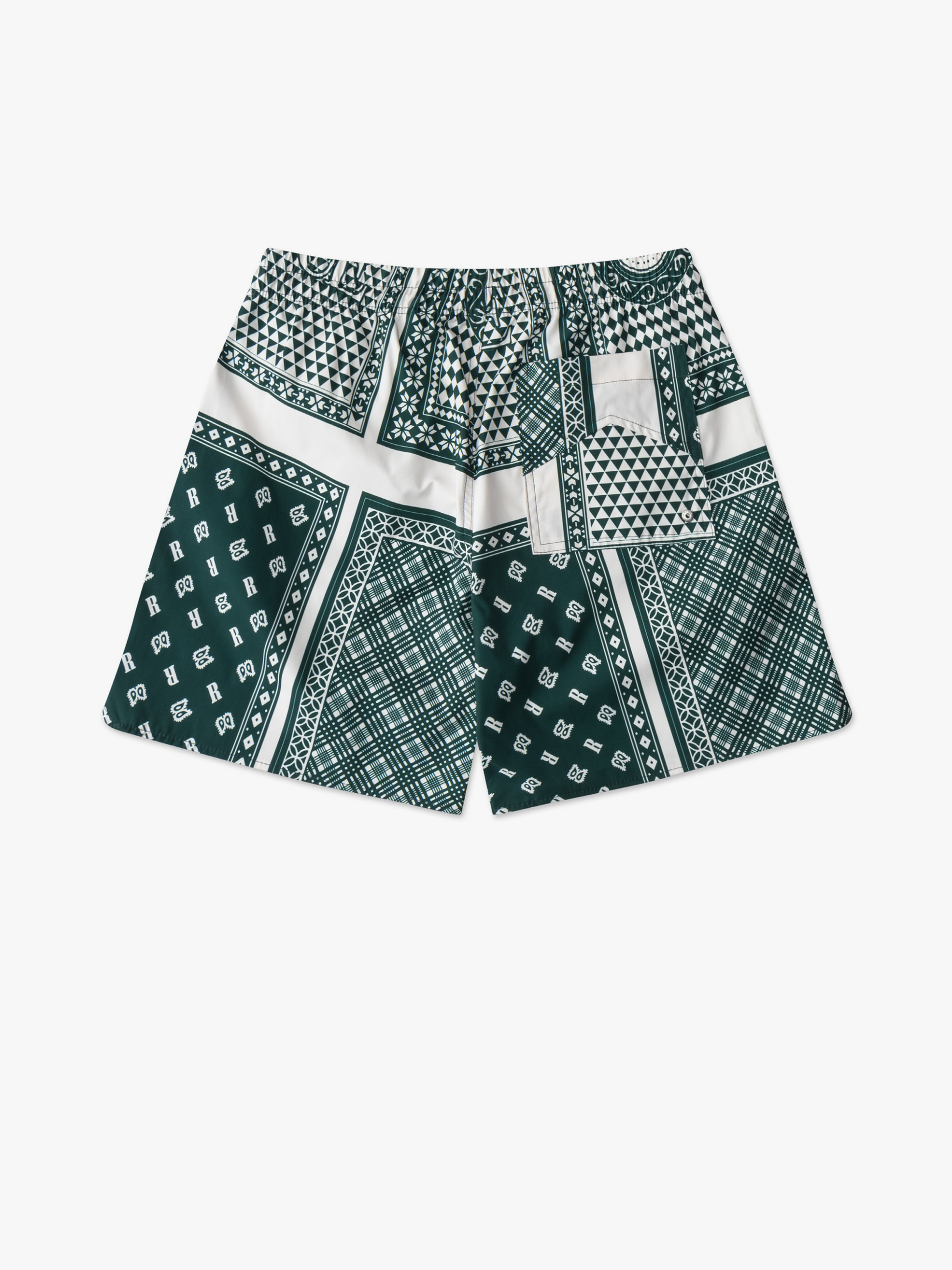 CARD PRINT SWIM TRUNK - 2