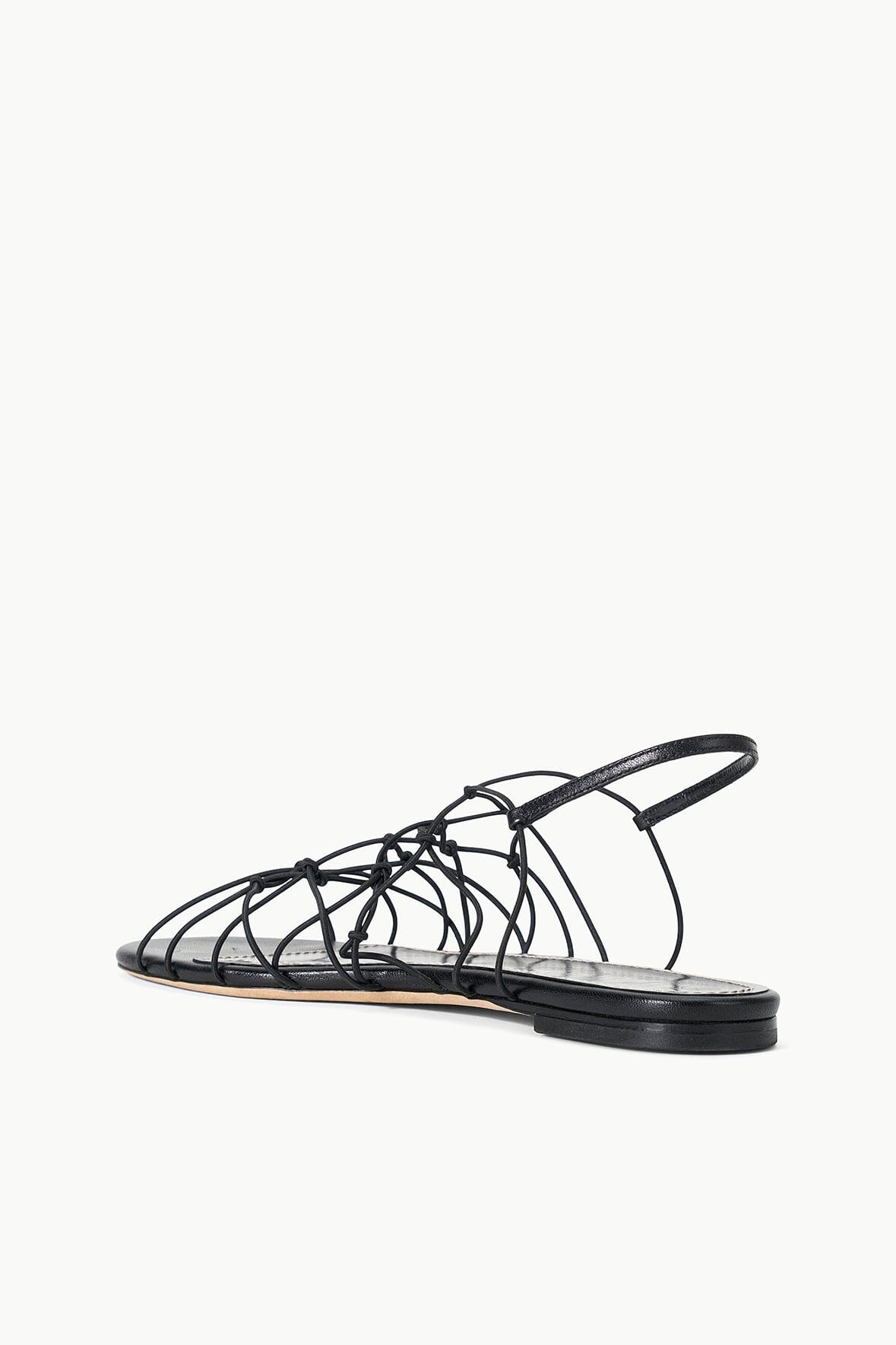 STAUD GIO KNOT SANDAL BLACK - 3