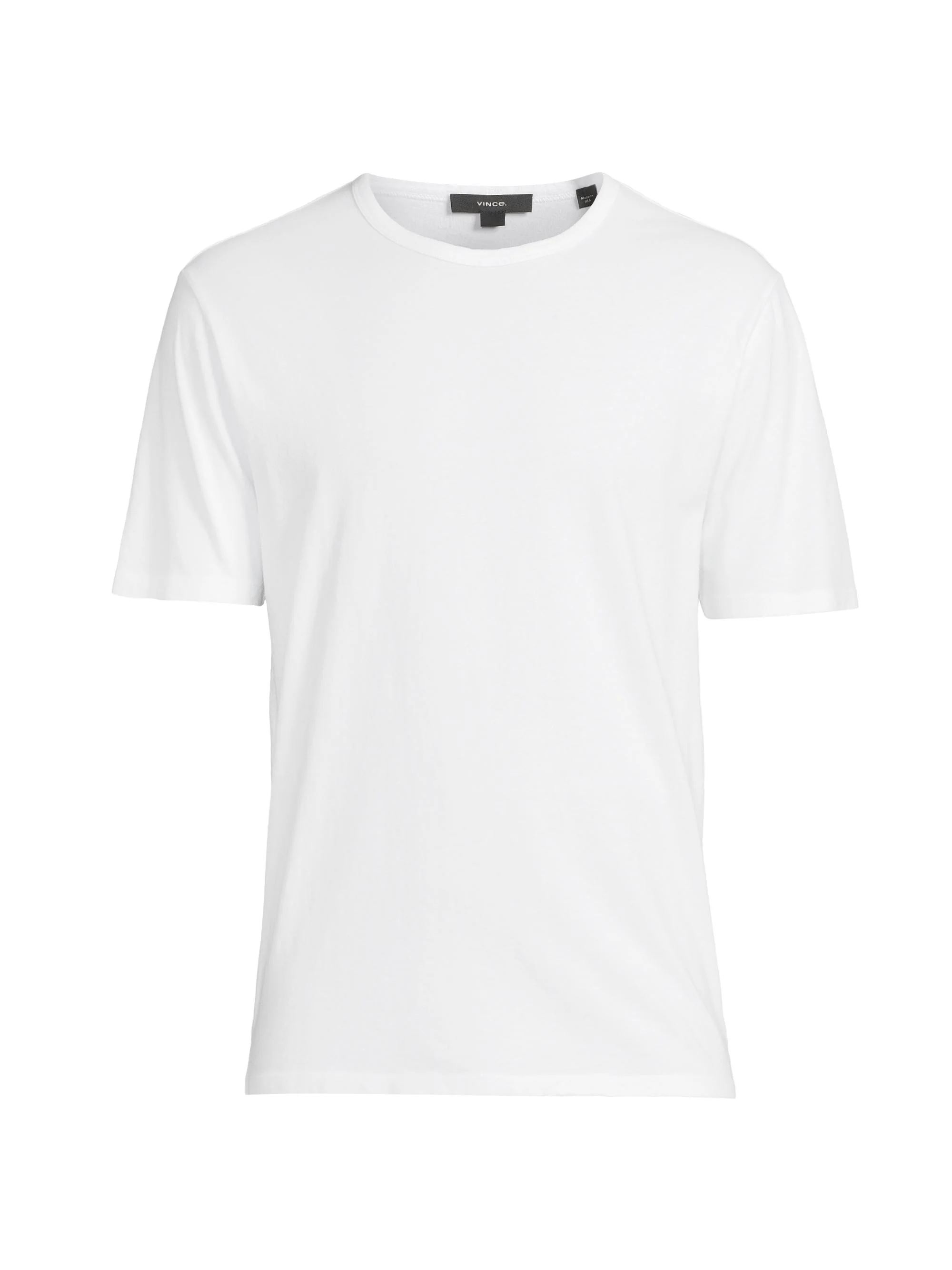 Men's Garment-Dyed Crewneck T-Shirt - Optic White - 1