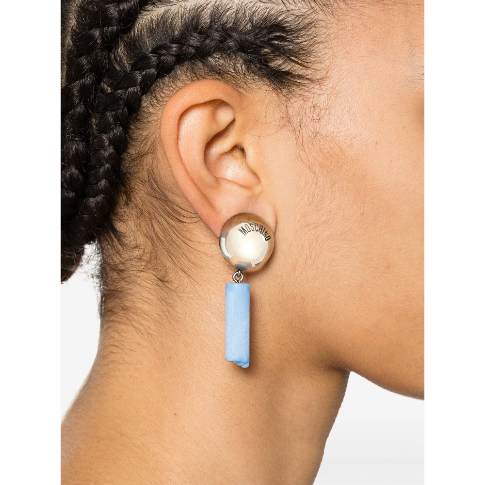 Moschino Silver Earrings Women - 2